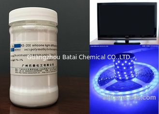 Basse poudre KS-200 industriel de résine d'agent/silicone de diffusion de lumière de silicone de perte