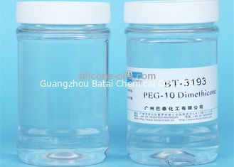 Huile de silicone soluble dans l'eau de BT-3193 Dimethicone pour les cheveux PEG-10 Dimethicone