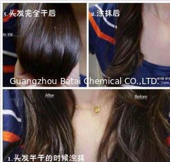 Huiles essentielles liquides transparentes pour des cheveux, produits pétroliers de cheveux BT-1169