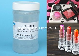 Le mélange sans couleur d'élastomère de silicone BT-9063, matières premières de cosmétiques soit employé pour le produit de protection de Sun