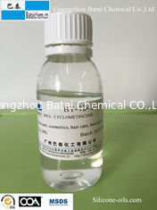 Liquide transparent de Cyclopentasiloxane de vitesse volatile moyenne pour l'huile de cheveux