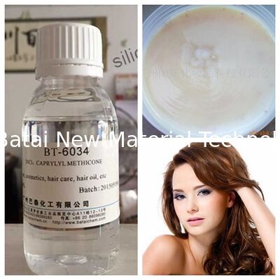 Fluide Caprylyl Méthicone Octyl silicone huile pour les soins de la peau pour les cheveux