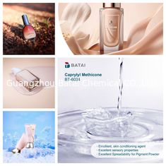 Produits chimiques spéciaux écologiques Caprylyl méthicone / huile de silicone volatile pour la formulation de crèmes solaires
