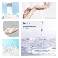 La caprylylméthicone est particulièrement efficace pour réduire la tension de surface des formulations grasses