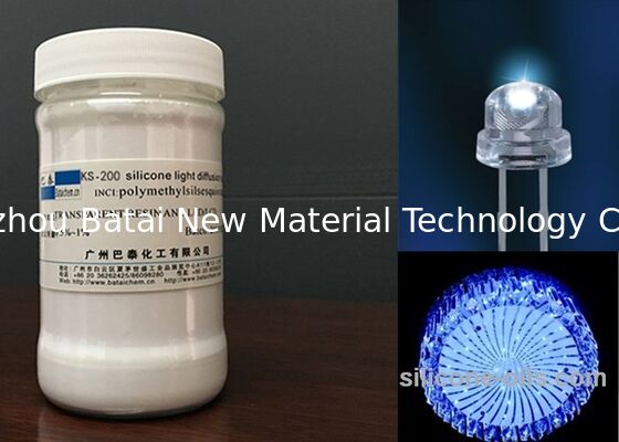 L'agent de diffusion de la lumière en silicone à faible perte