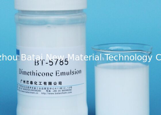 Émulsion anionique BT-5785 de Dimethicone de nom de l'émulsion de siloxane de grande pureté/INCI
