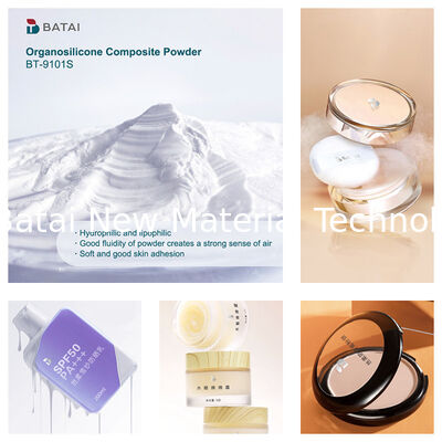 Vinyle cosmétique hydraulique Dimethicone Methicone Silsesquioxane Crosspolymer de poudre de silicone