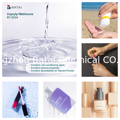Émollients de silicone Caprylyl méthicone pour les préparations de soins de la peau et des cheveux
