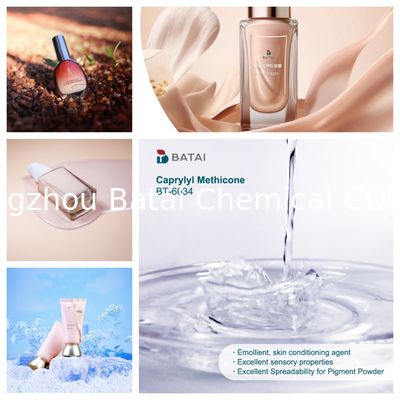 Produits chimiques spéciaux écologiques Caprylyl méthicone / huile de silicone volatile pour la formulation de crèmes solaires