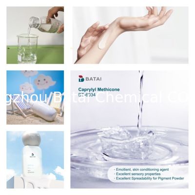 Produits chimiques spéciaux écologiques Caprylyl méthicone / huile de silicone volatile pour la formulation de crèmes solaires