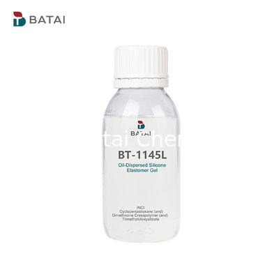 BT-9145 Mélange d'élastomères de silicone pour produits chimiques quotidiens avec une sensation non grasse et une douceur durable CAS 541-02-6