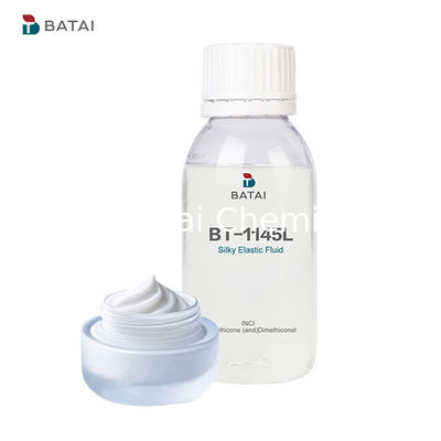BT-9145 Mélange d'élastomères de silicone pour produits chimiques quotidiens avec une sensation non grasse et une douceur durable CAS 541-02-6