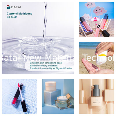 Silicone solubilisant INCI Caprylyl Methicone Octyltrimethicone avec une bonne étalabilité pour fond de teint