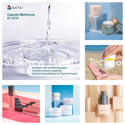 Silicone solubilisant INCI Caprylyl Methicone Octyltrimethicone avec une bonne étalabilité pour fond de teint