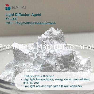 Agent de diffusion de la lumière de qualité industrielle KS-200 : Obtenez une transmission élevée >92 % pour une uniformité de la lumière supérieure