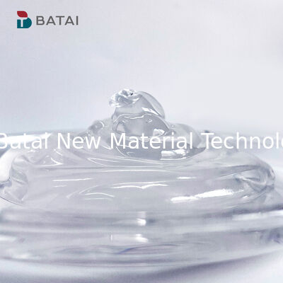 Gel élastomère de silicone sans volatils, à haute brillance et toucher soyeux pour un fond de teint longue tenue