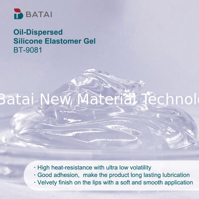 Gel d'élastomère de silicone PDMS (et) PDMS Crosspolymer à faible volatilité et sans bavures