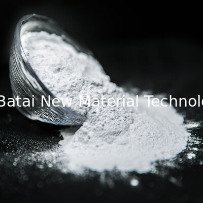 Poudre de résine de silicone blanche