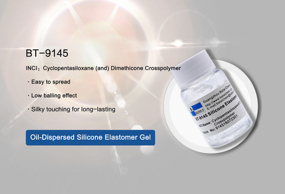 CAS 541-02-6 Huile de silicone diméthicone pour une viscosité élevée, facile à disperser et non grasse, avec un toucher soyeux durable et une couverture fine BT-9145
