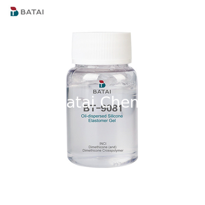 Non additif Siloxane cyclique type TDS COA BT-9081 Gel transparent ou translucide / produit de protection solaire / crosspolymère de diméticone