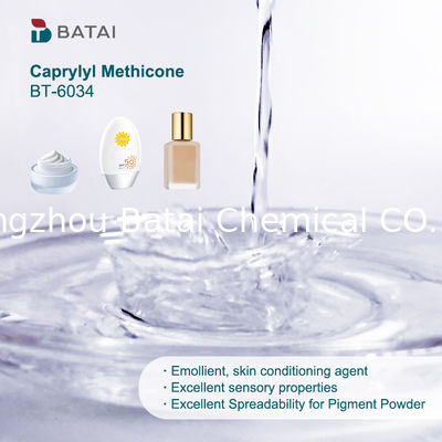 Silicone solubilisant INCI Caprylyl Methicone Octyltrimethicone avec une bonne étalabilité pour fond de teint