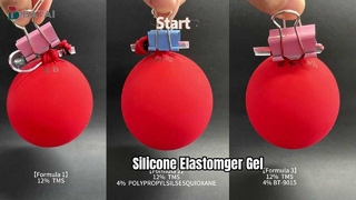 Gel élastomère de silicone non volatil BT-9015
